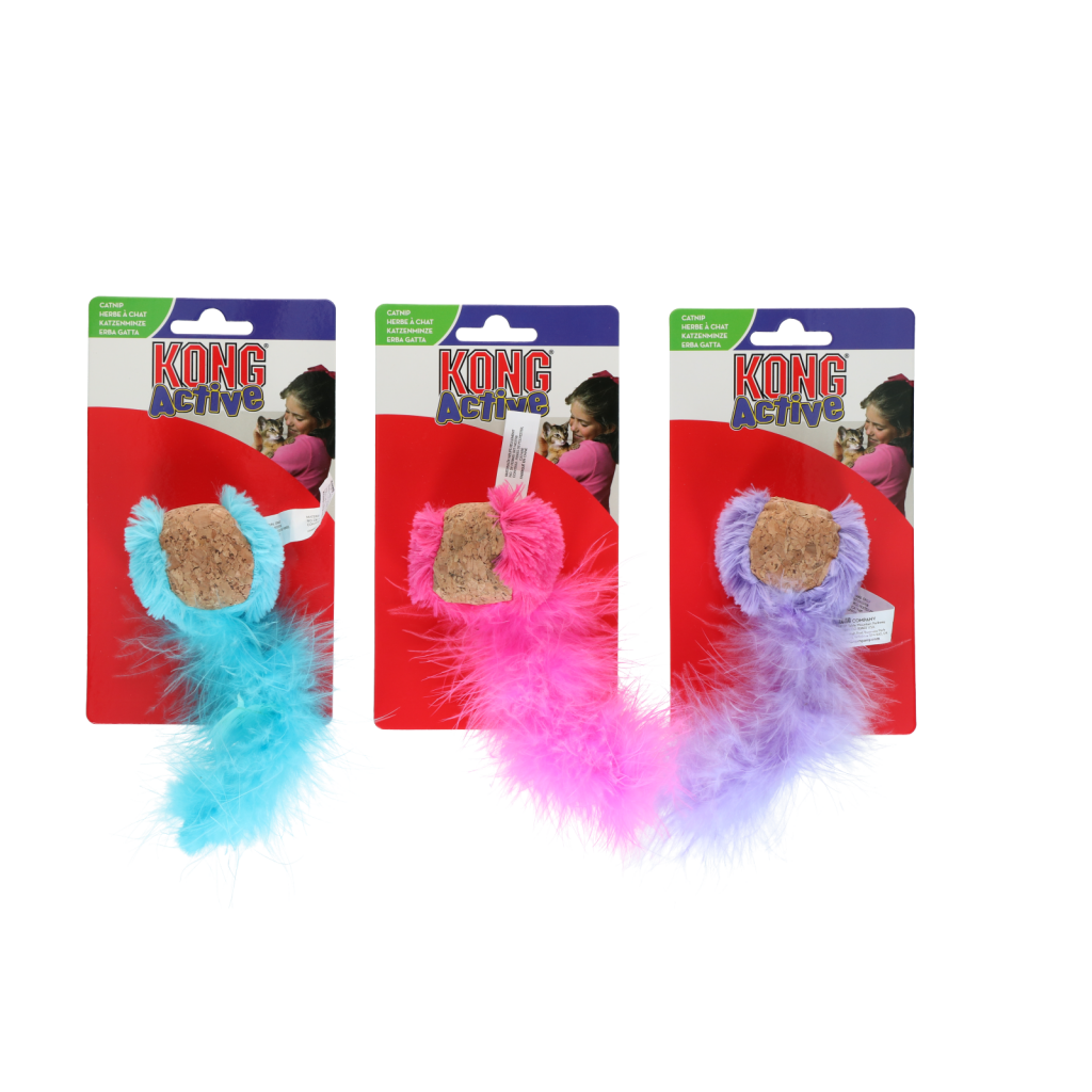 KONG Cat Active Cork Ball Assorti