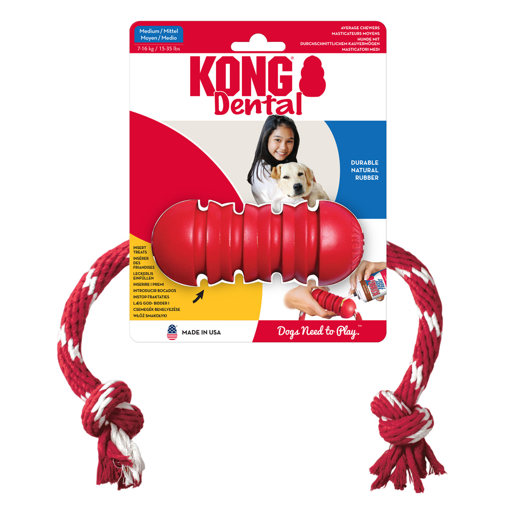 KONG Dental Met Touw