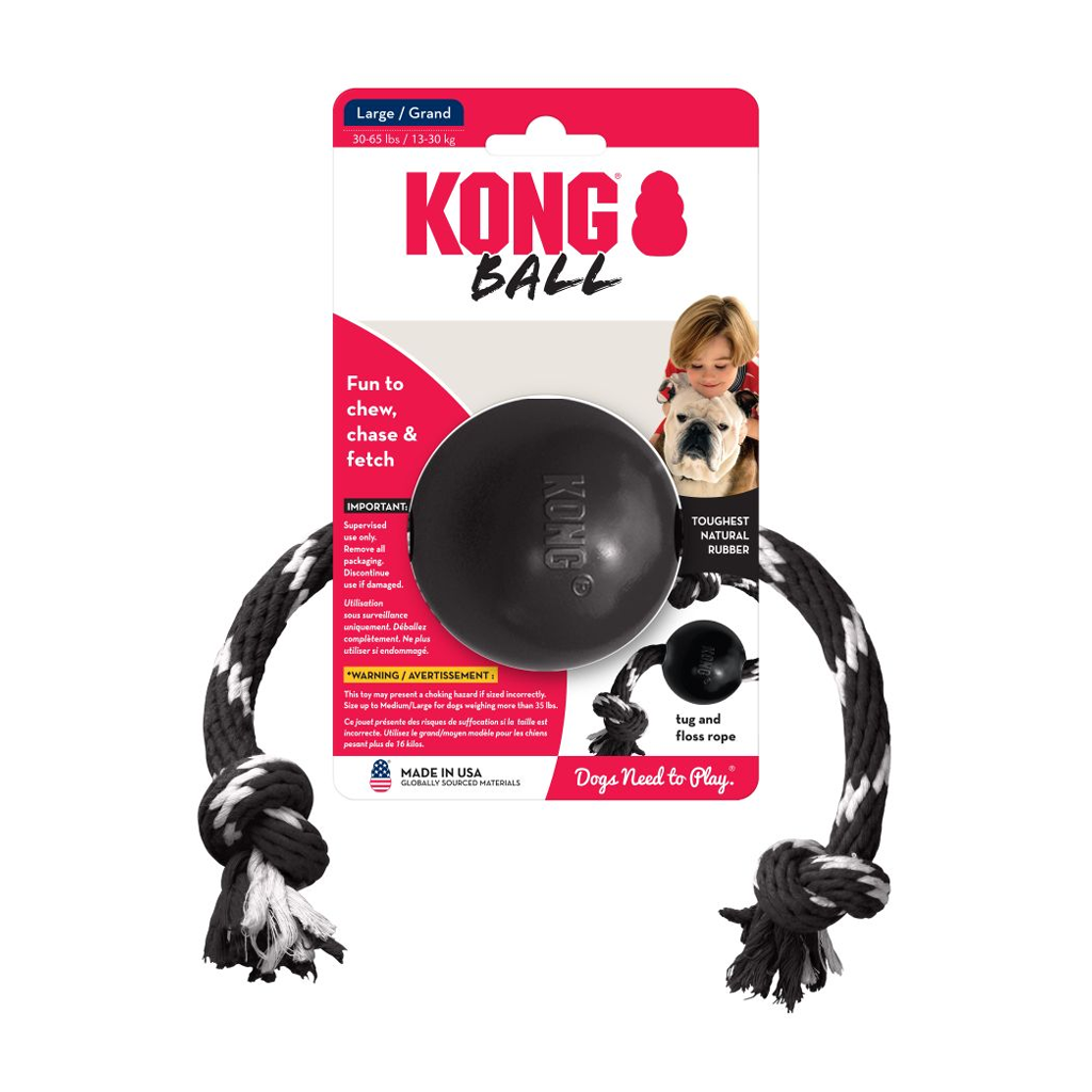 KONG Extreme Ball met touw