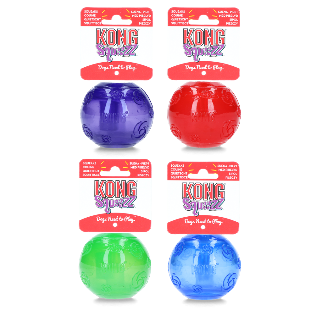 KONG Squeezz® Ball Assorti