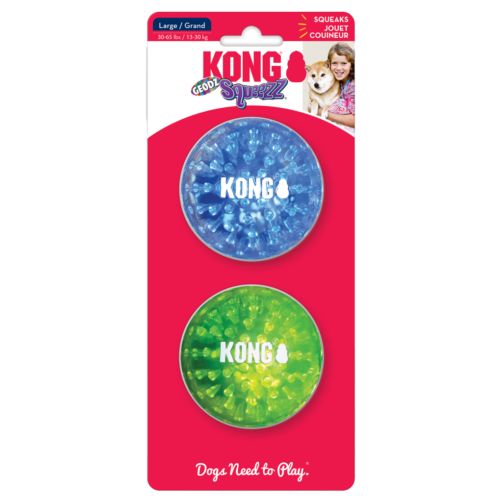 KONG Squeezz® Geodz Assorti