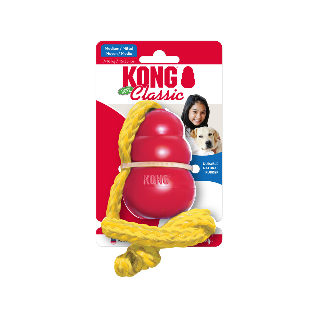 KONG Classic met touw