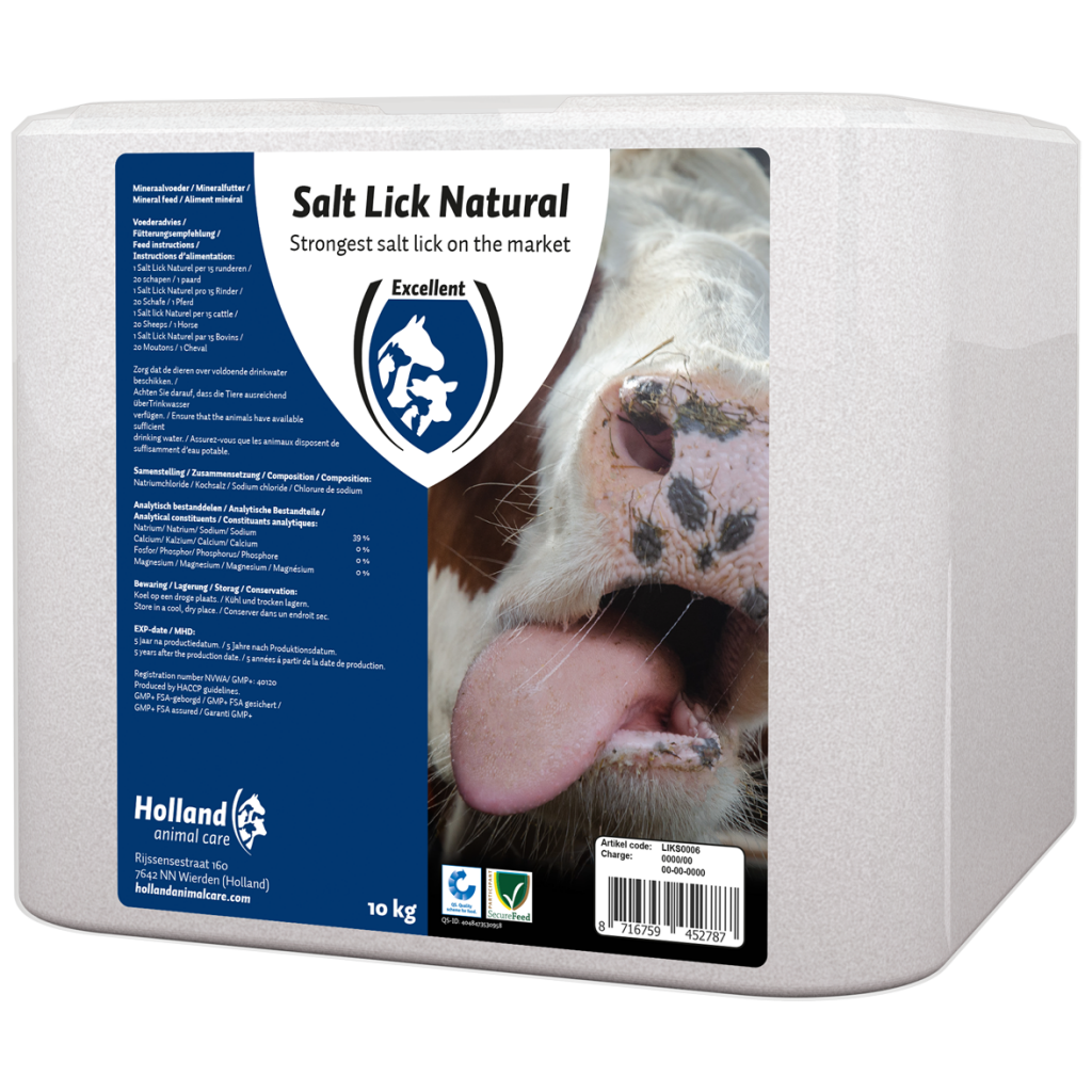 Excellent Liksteen Naturel voor alle dieren
