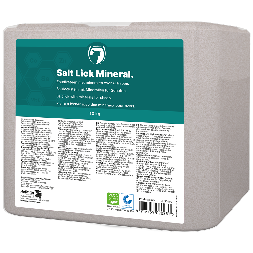 Excellent Liksteen Mineral Schaap