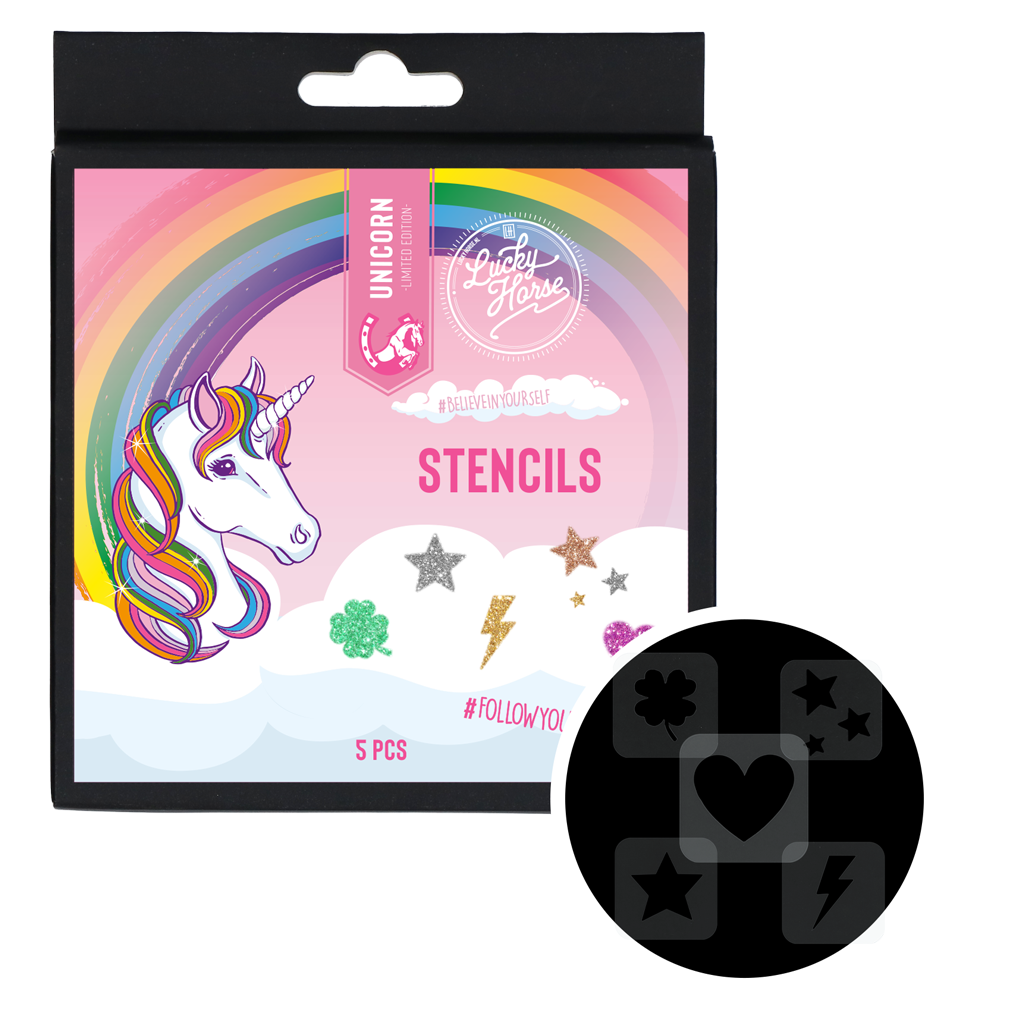 Lucky Horse Stencils
