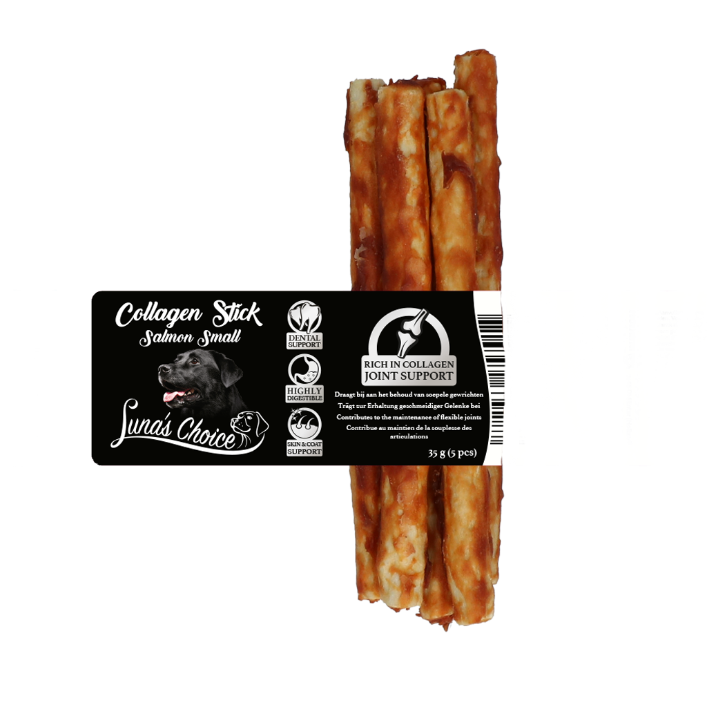 Luna's Choice Collagen Chews Stick Zalm