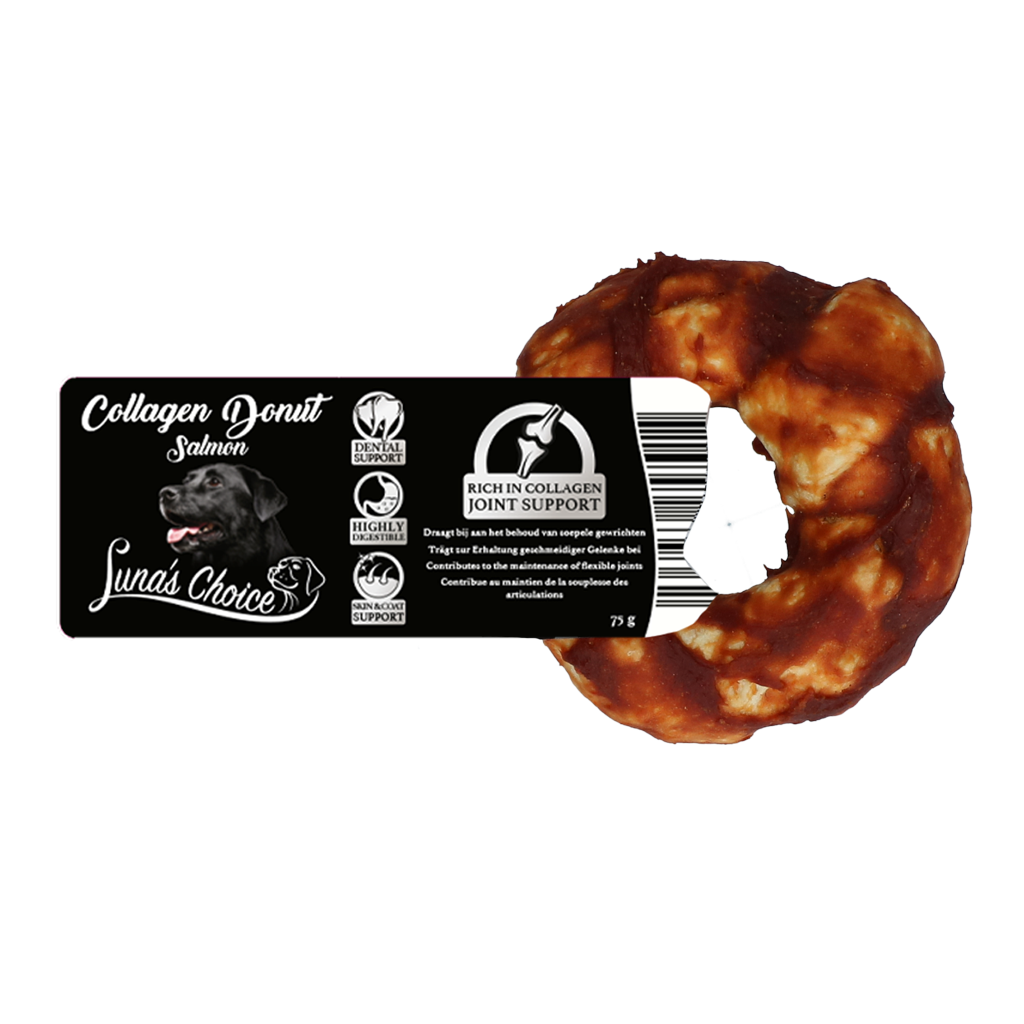 Luna's Choice Collagen Chews Donut Zalm