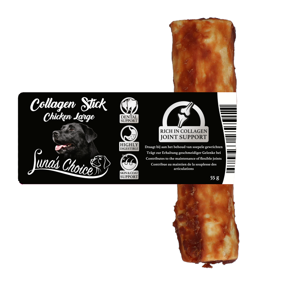 Luna's Choice Collagen Chews Stick Kip