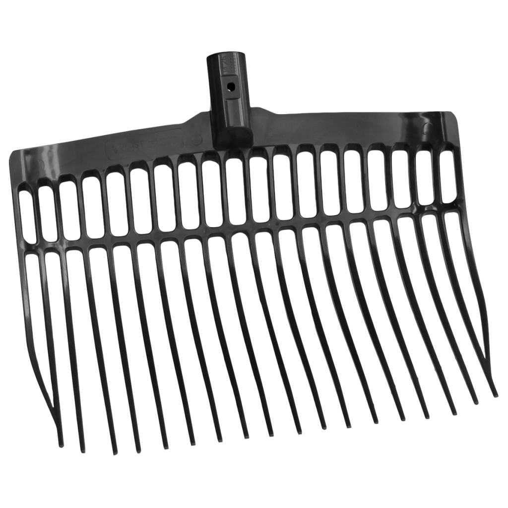 Mestvork zonder steel