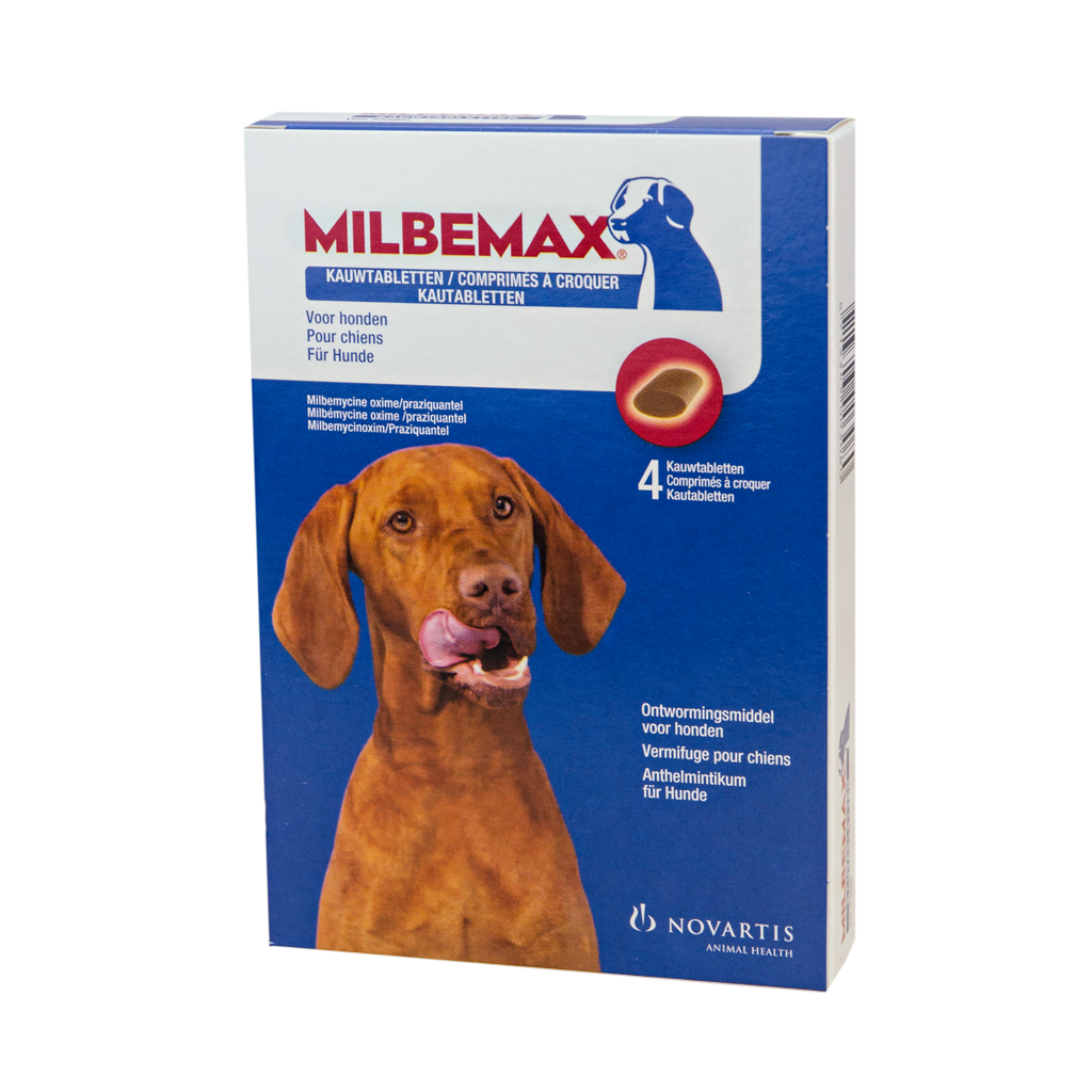 Milbemax Kauwtabletten Hond Groot Chewy 5-75kg