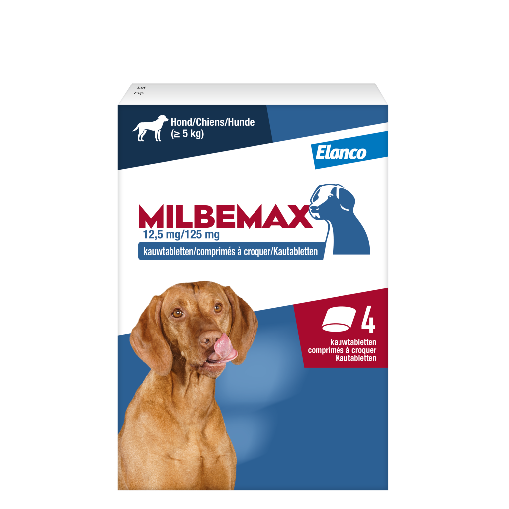 Milbemax Kauwtabletten Hond Groot Chewy 5-75kg