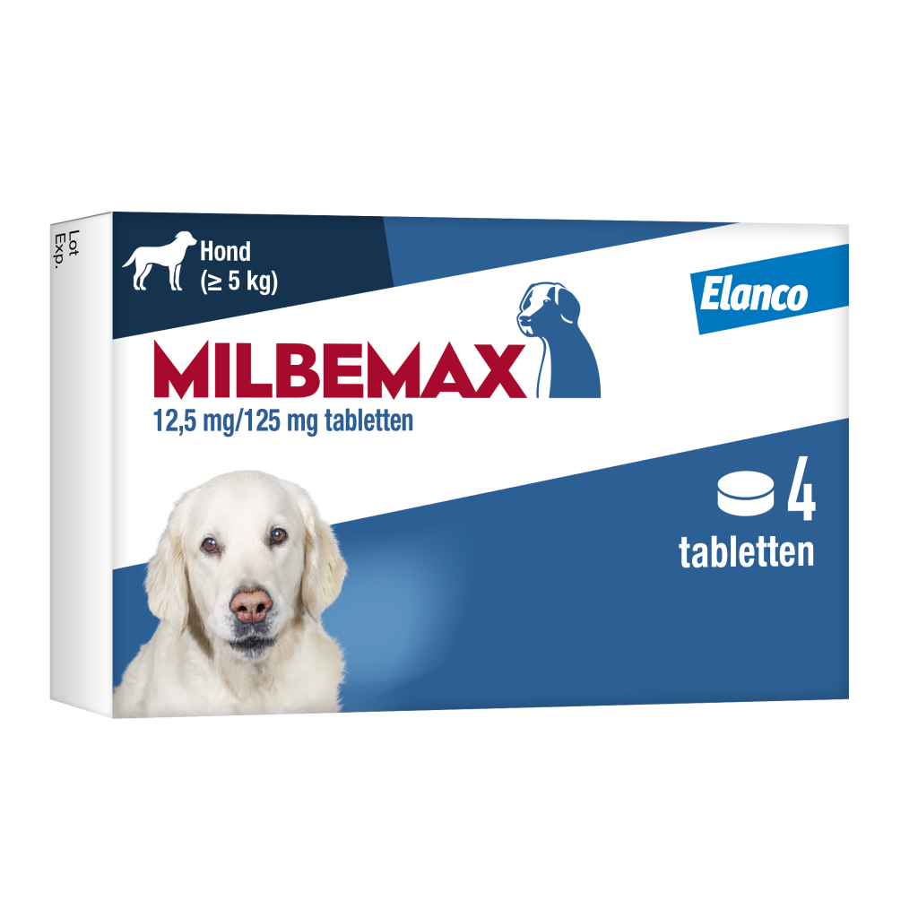 Milbemax Tabletten Hond Groot 5-75kg