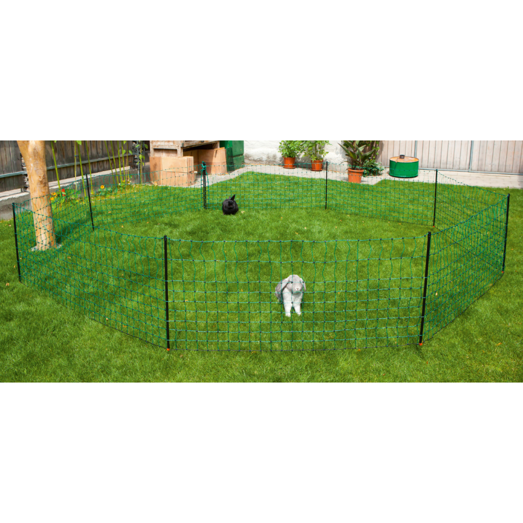 Net afrast konijn 65 cm, enkelpunt 12 m.