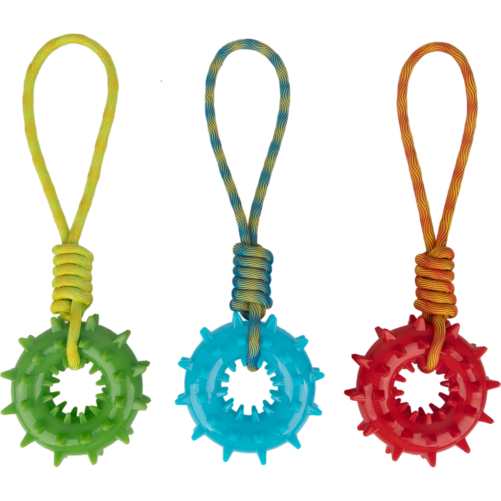 Pawise Play-N-Tug Ring With Handle