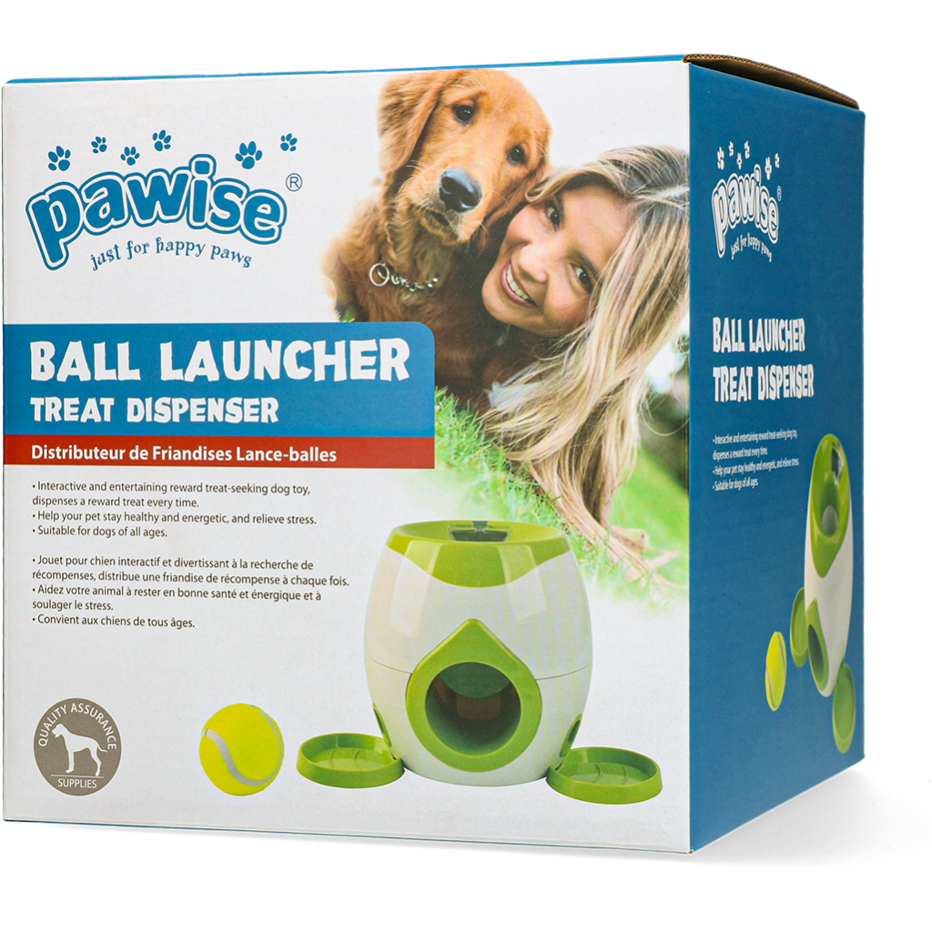 Pawise Ball Launcher Treat Dispenser