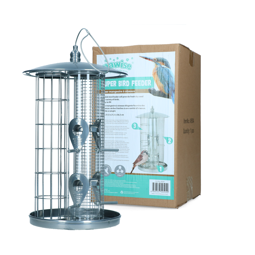 Pawise Super Bird Feeder 3 in 1