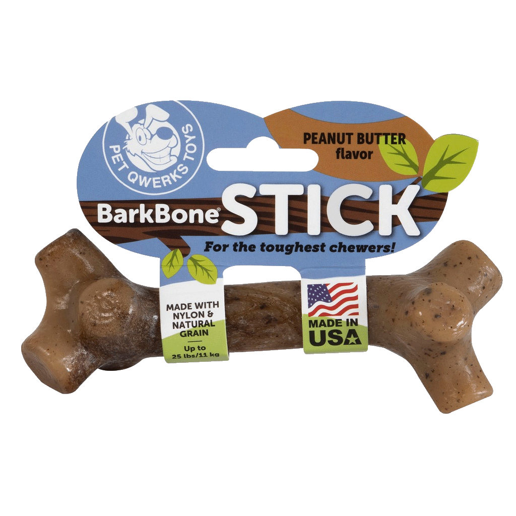 Pet Qwerks BarkBone Stick Peanut Butter