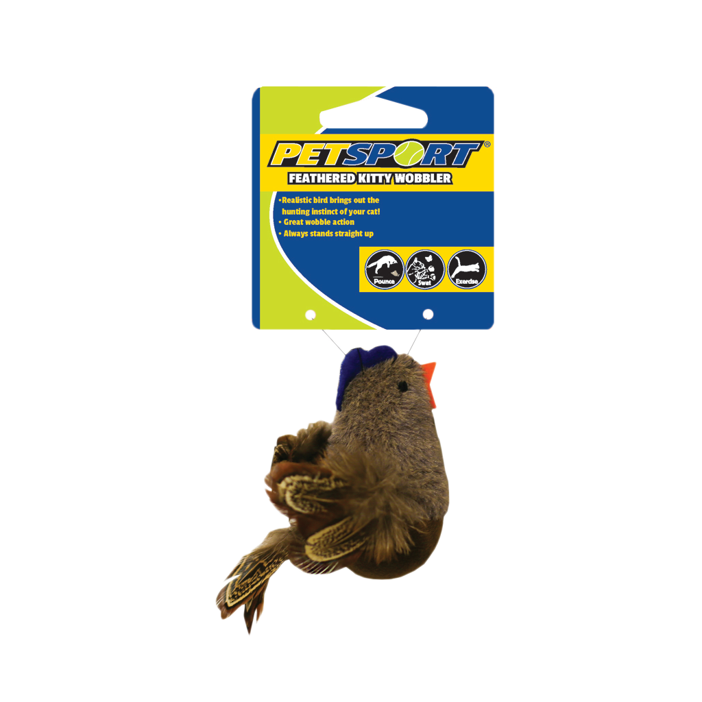 Petsport Feathered Kitty Wobbler