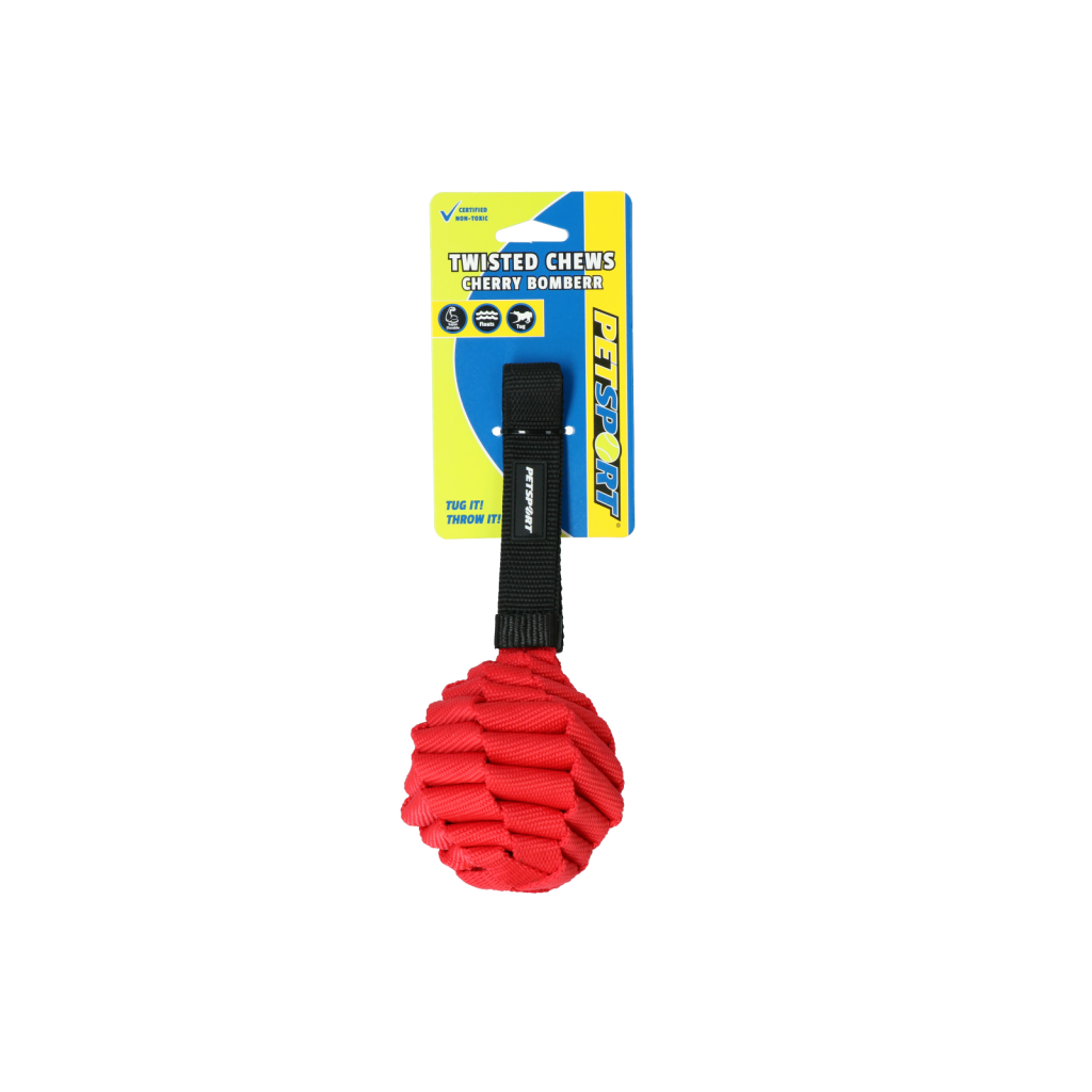 Petsport Twisted Chews - Cherry Bomberr