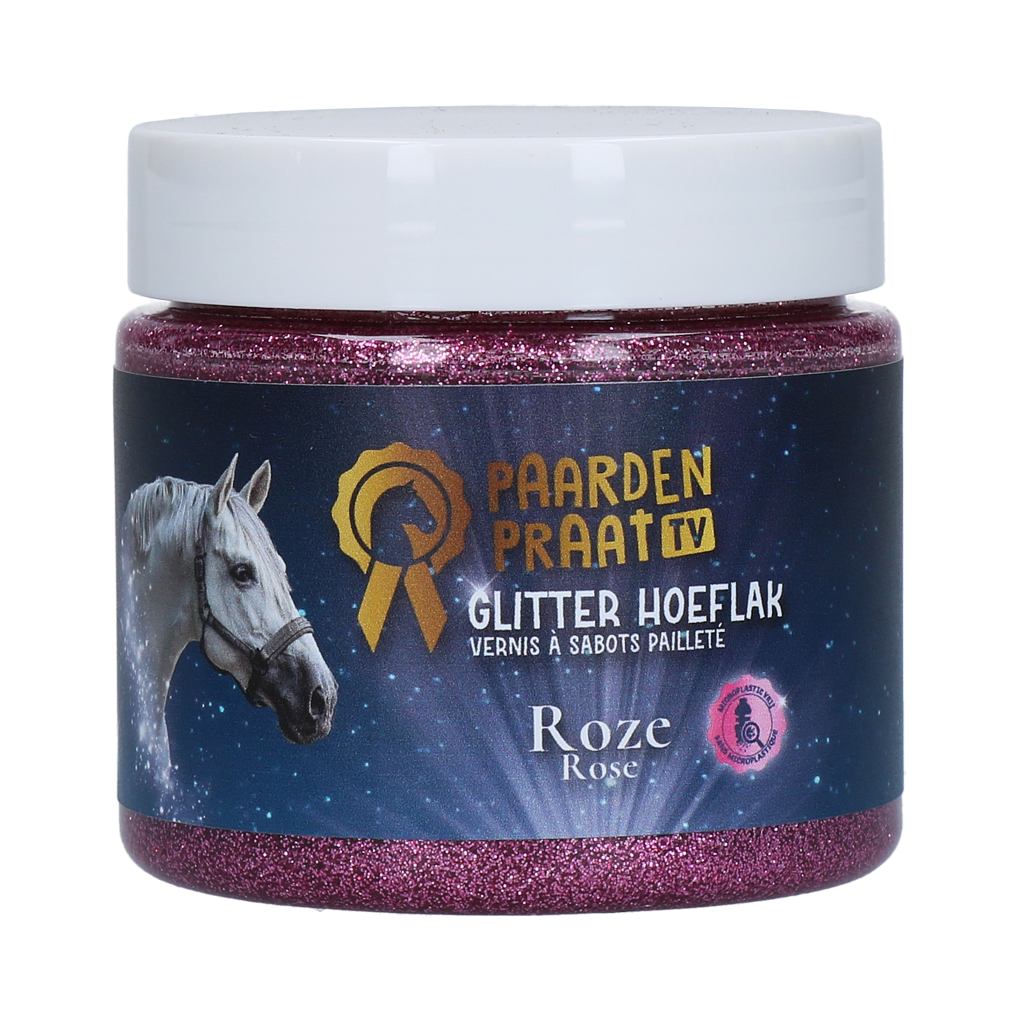 Paardenpraat TV Glitter Hoeflak