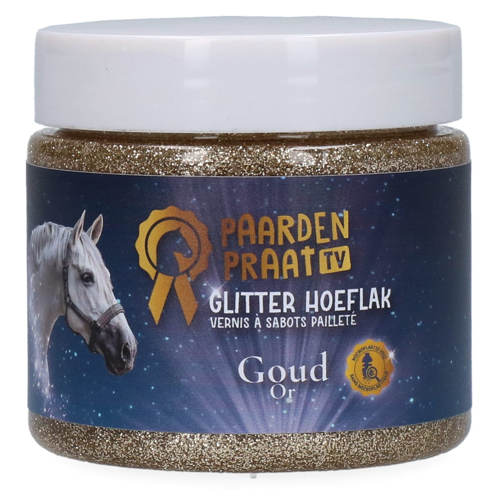 Paardenpraat TV Glitter Hoeflak