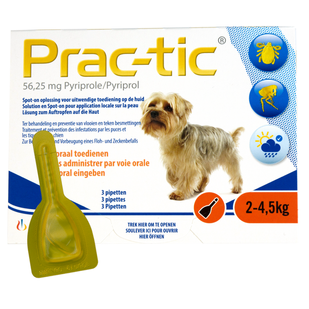 Prac-Tic Teken en vlooien druppels