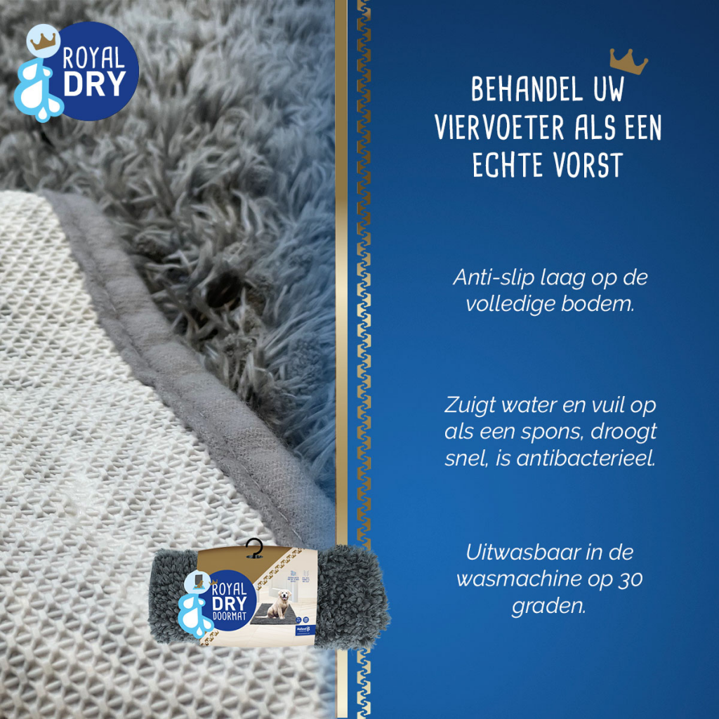 Royal Dry Deurmat Voor Honden