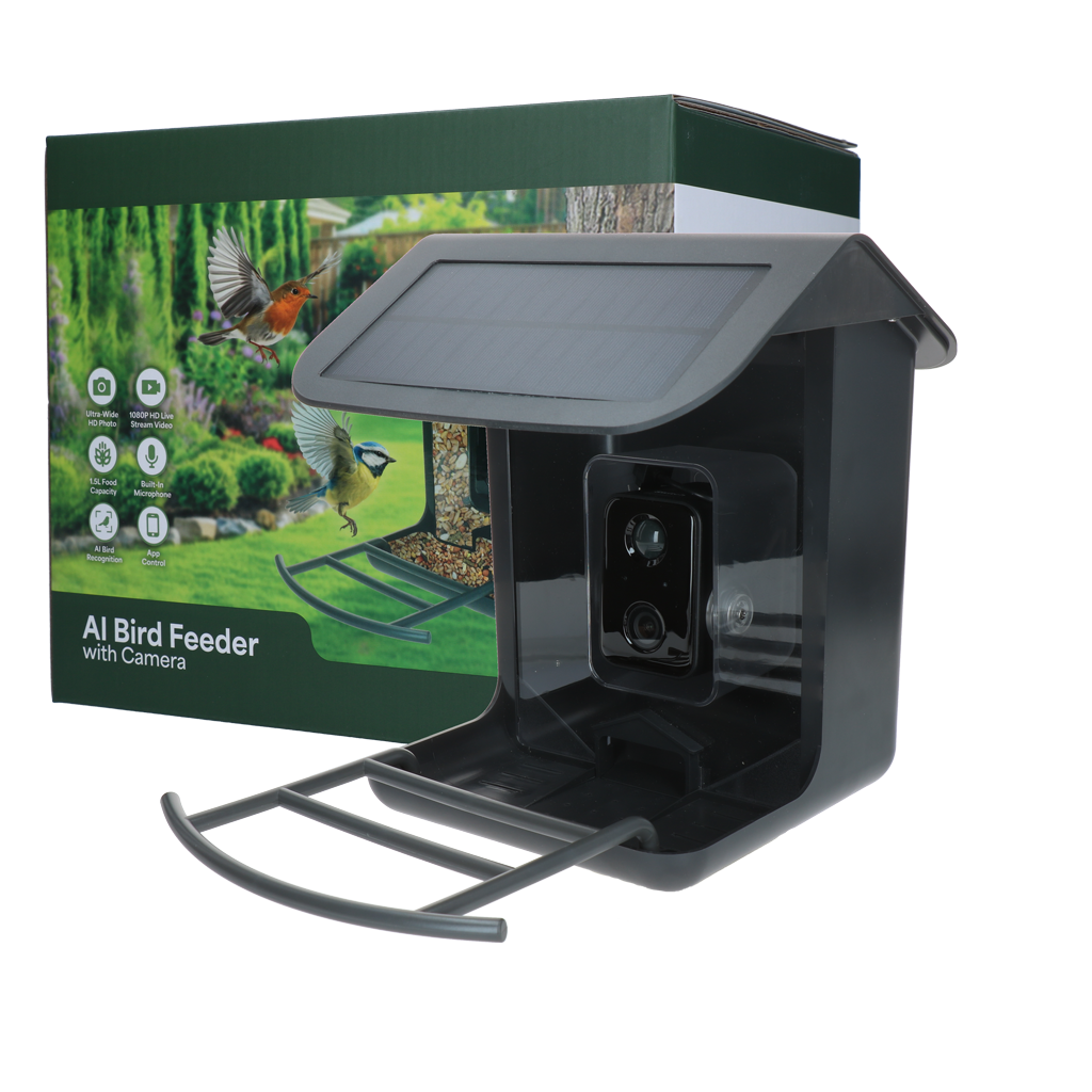 AI Bird Feeder met Camera