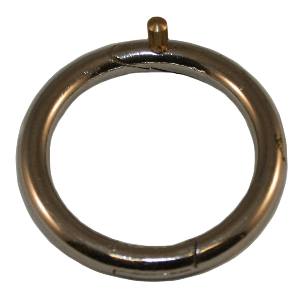 Stierring messing 61 mm + schroef