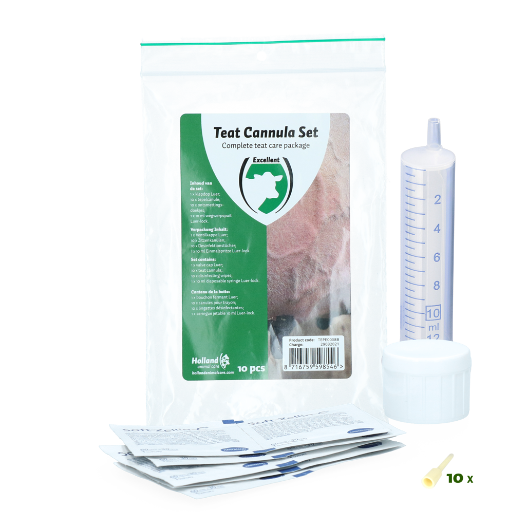 Tepelcanule set (10)