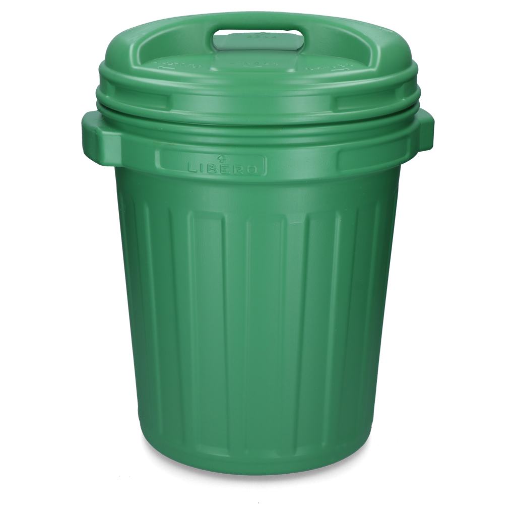 Voerton met draaisluiting 40 liter Black