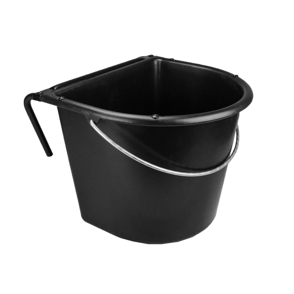 Voerbak 15 l met ophang en hengsel