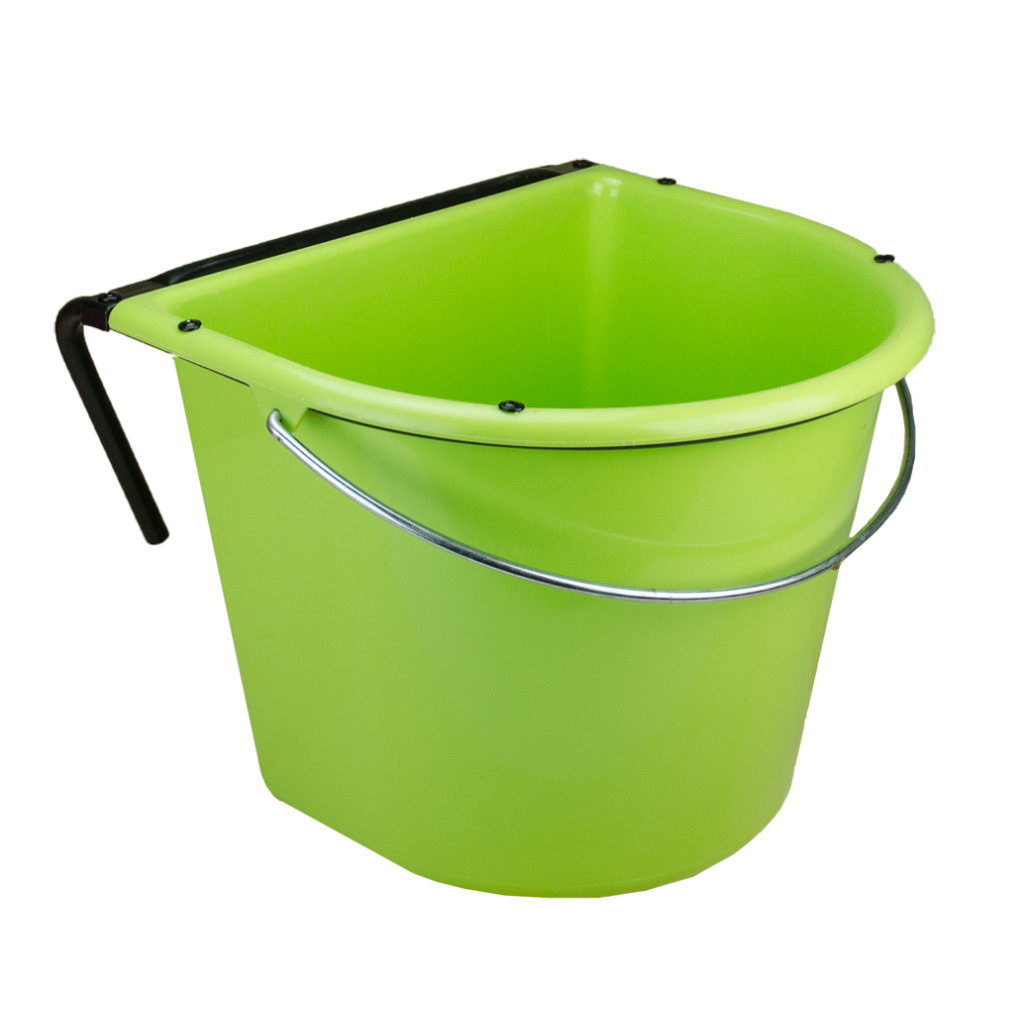 Voerbak 15 l met ophang en hengsel