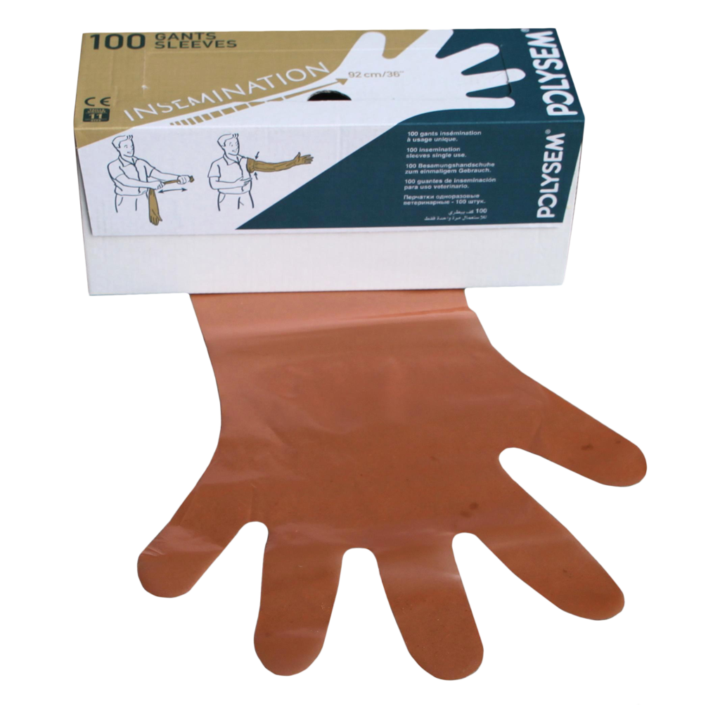 Wegwerphandschoenen Vet Oranje