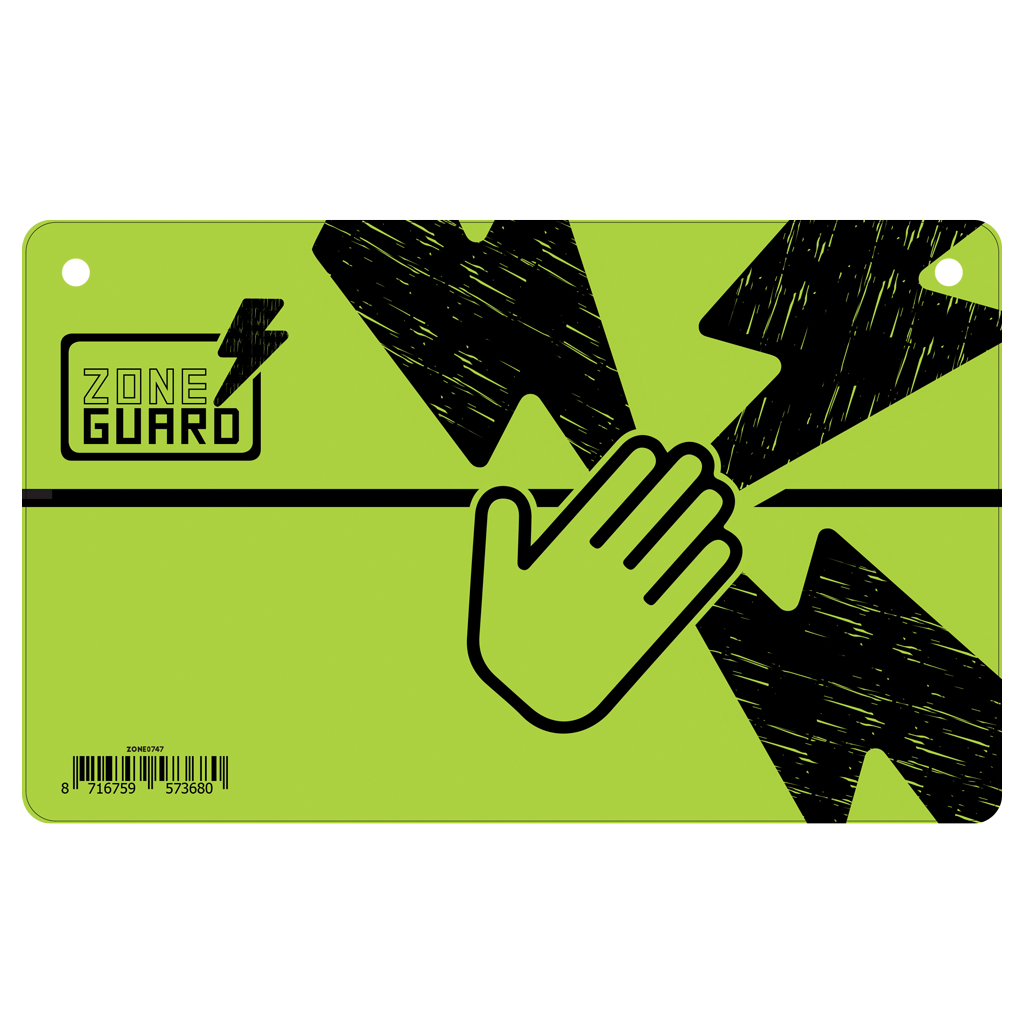 ZoneGuard Waarschuwingsbord