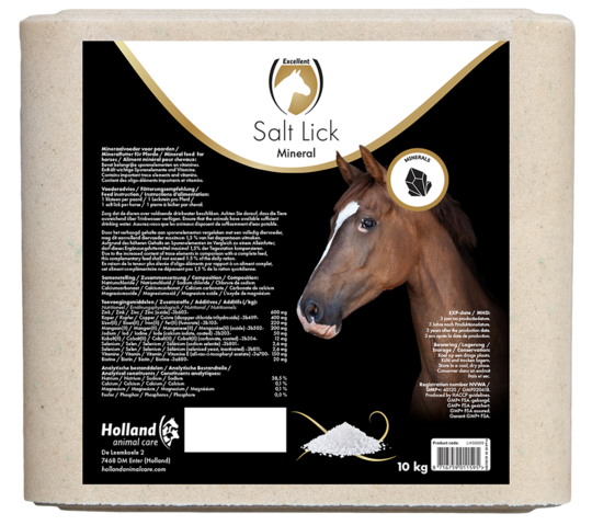 Excellent Horse Salt Lick Mineral 3 x 2 kg